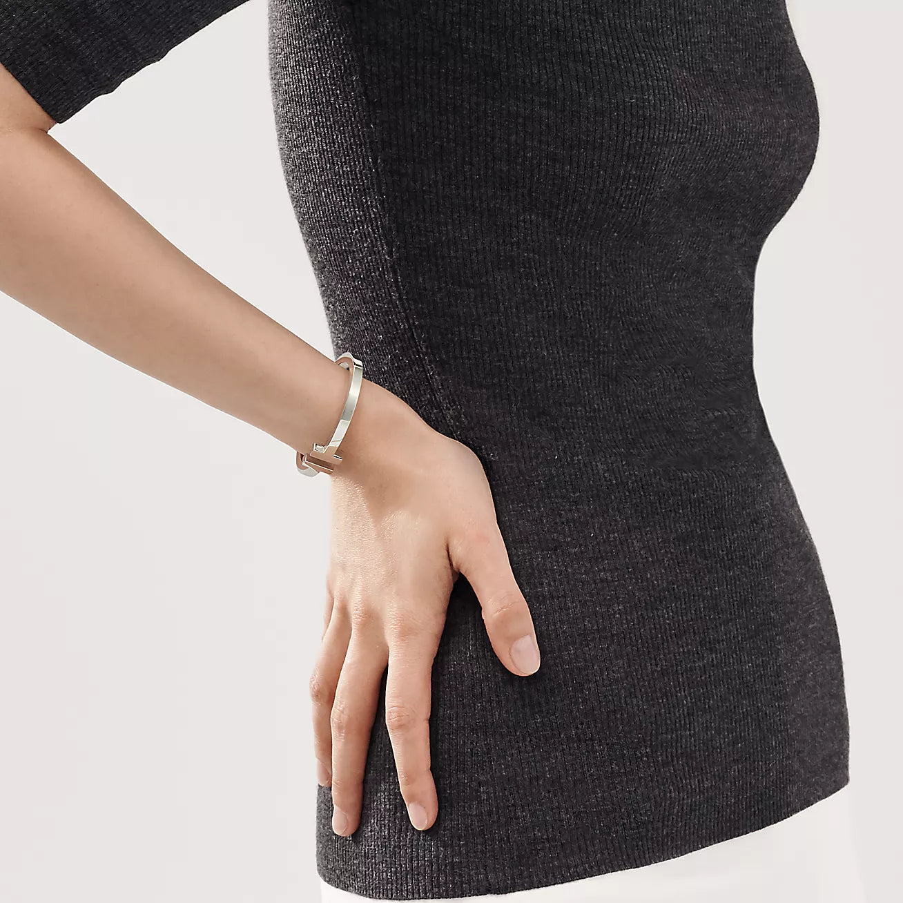 Tiffany T Square Bracelet in Sterling Silver