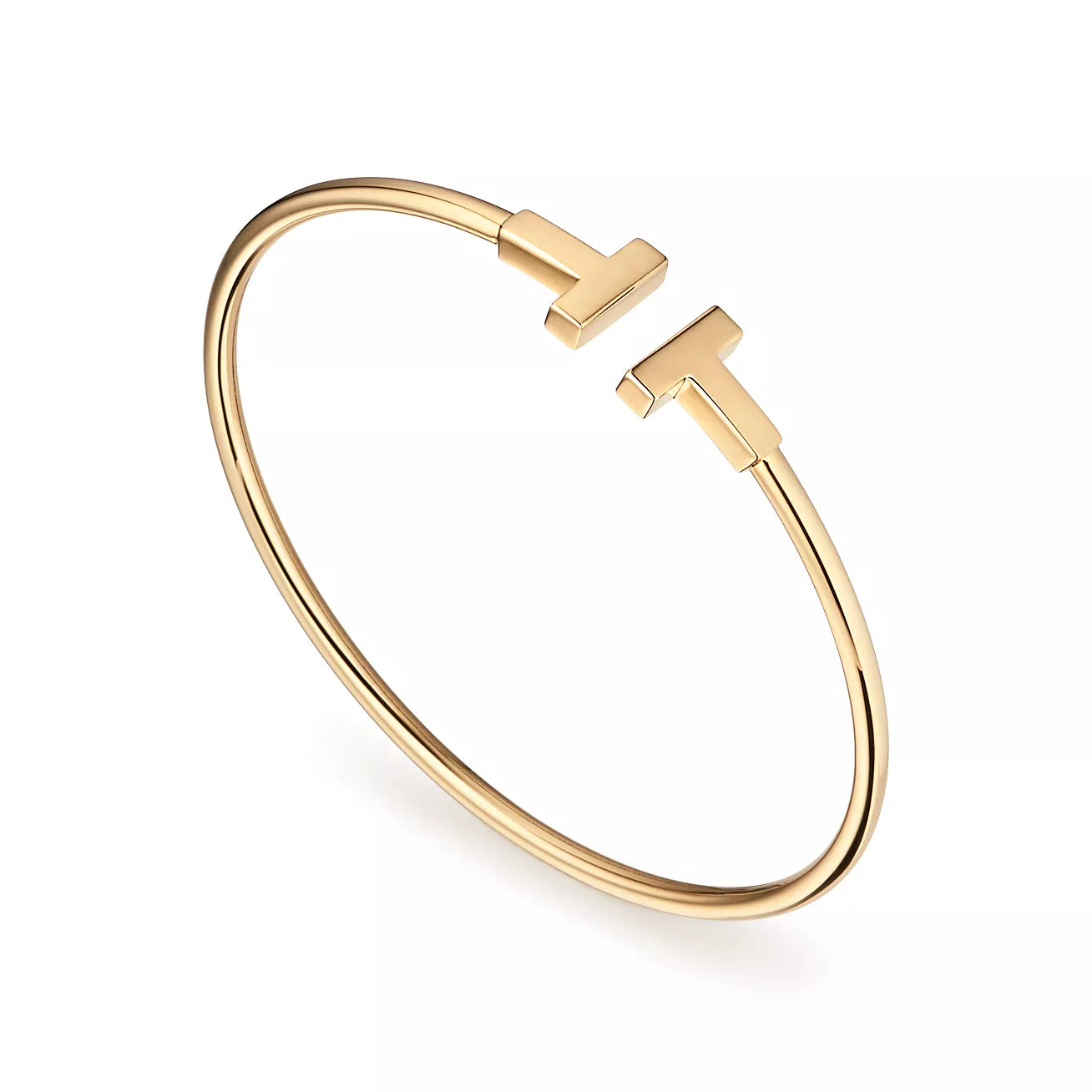 Tiffany T Wire Bracelet in 18k Gold