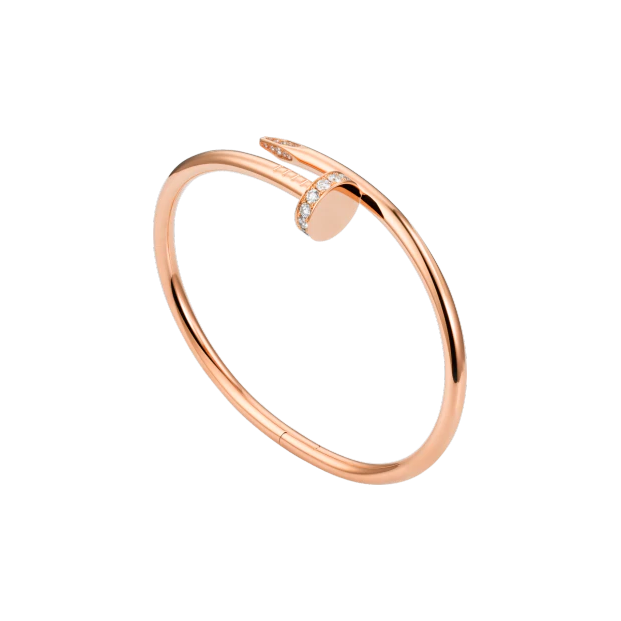 JUSTE UN CLOU BRACELET PINK GOLD DIAMONDS