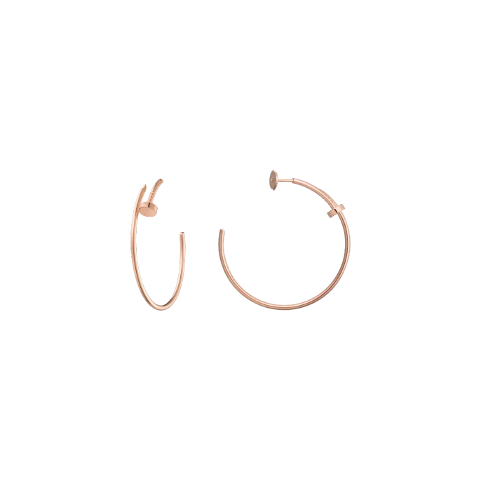 JUSTE UN CLOU EARRINGS PINK GOLD