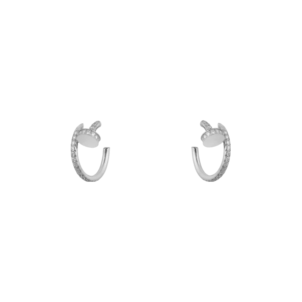 JUSTE UN CLOU EARRINGS WHITE GOLD DIAMONDS