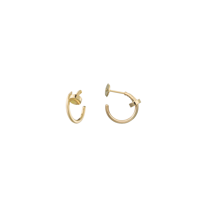 JUSTE UN CLOU HOOP EARRINGS YELLOW GOLD