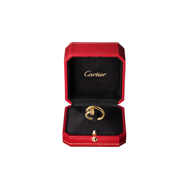 JUSTE UN CLOU RING YELLOW GOLD DIAMONDS