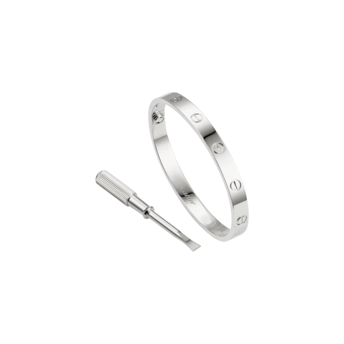 LOVE BRACELET WHITE GOLD