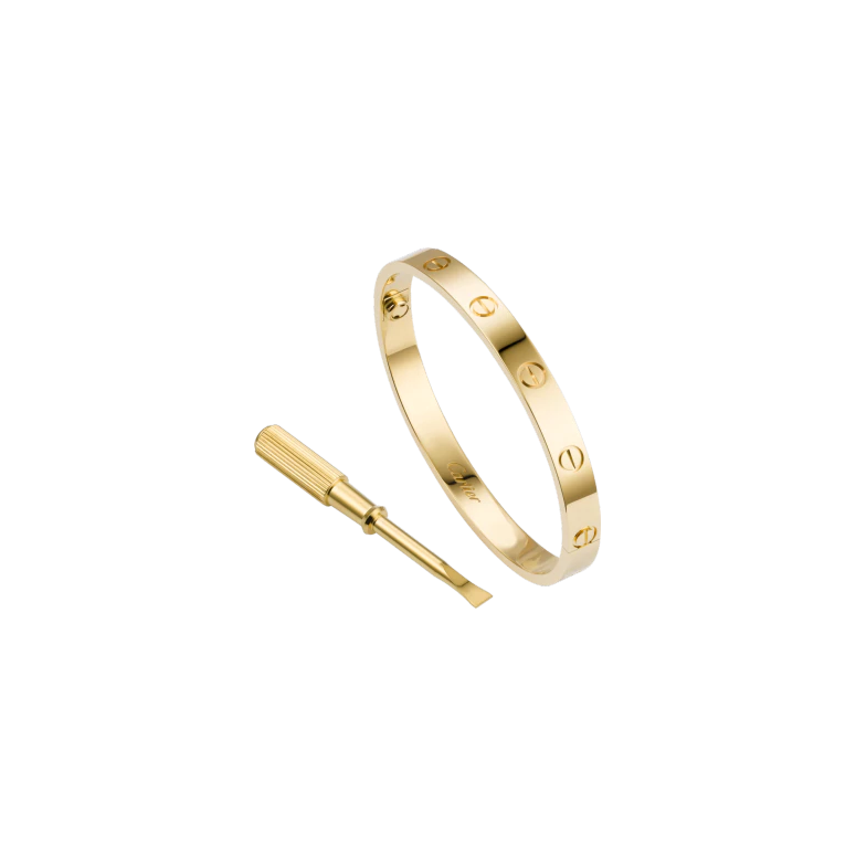 LOVE BRACELET YELLOW GOLD