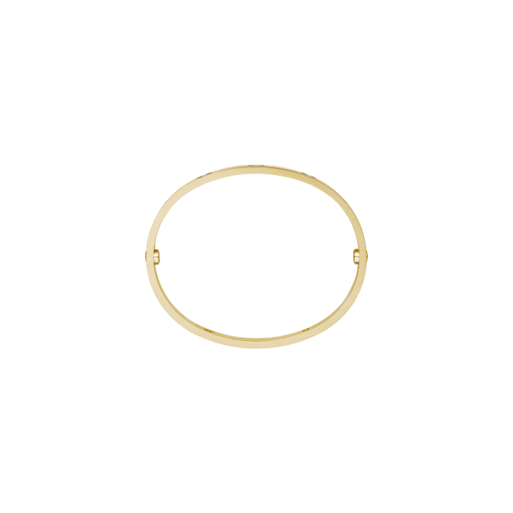 LOVE BRACELET, 4 DIAMONDS YELLOW GOLD, DIAMONDS