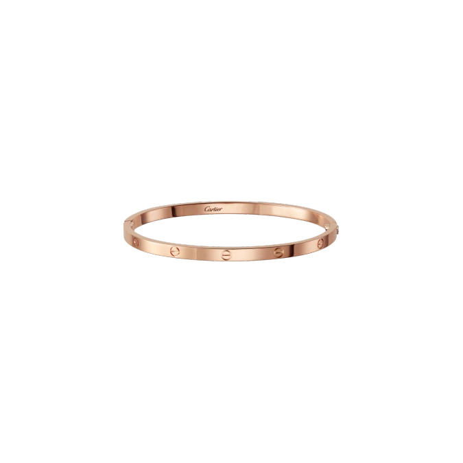 LOVE BRACELET, SM PINK GOLD