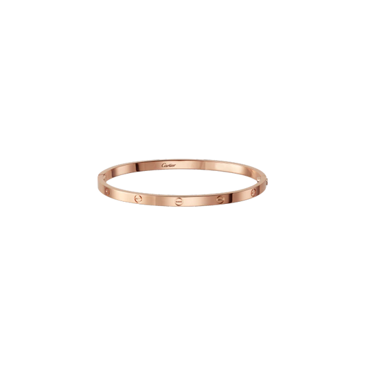 LOVE BRACELET, SM PINK GOLD