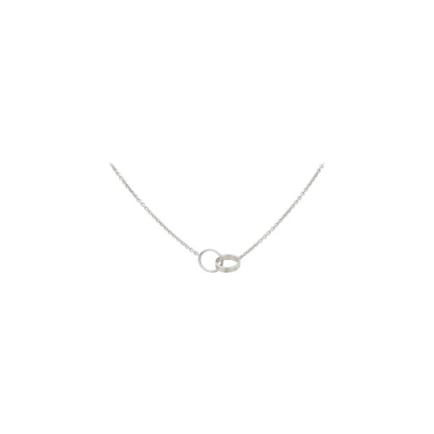 LOVE NECKLACE WHITE GOLD