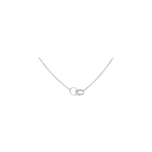 LOVE NECKLACE WHITE GOLD