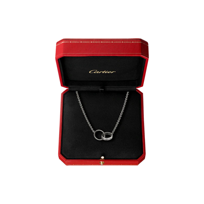 LOVE NECKLACE WHITE GOLD