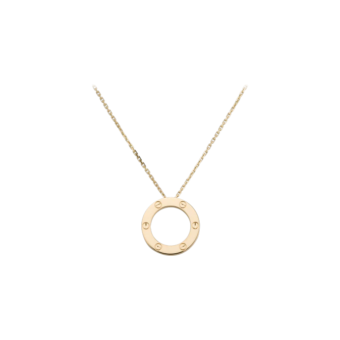 LOVE NECKLACE YELLOW GOLD B7014200