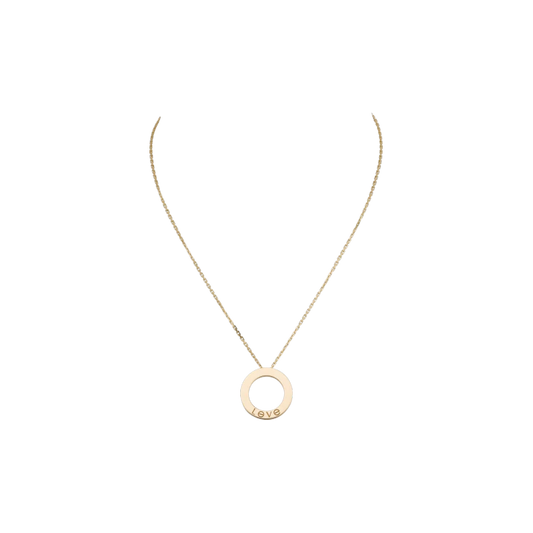 LOVE NECKLACE YELLOW GOLD B7014200