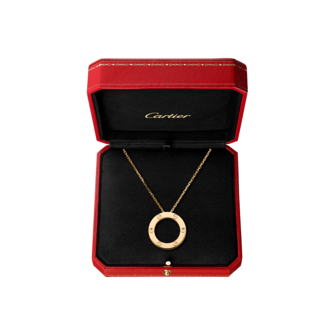 LOVE NECKLACE YELLOW GOLD B7014200