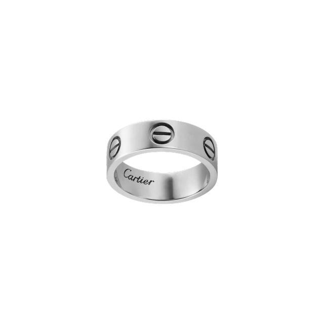 LOVE RING WHITE GOLD