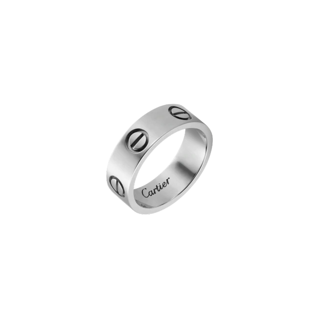 LOVE RING WHITE GOLD