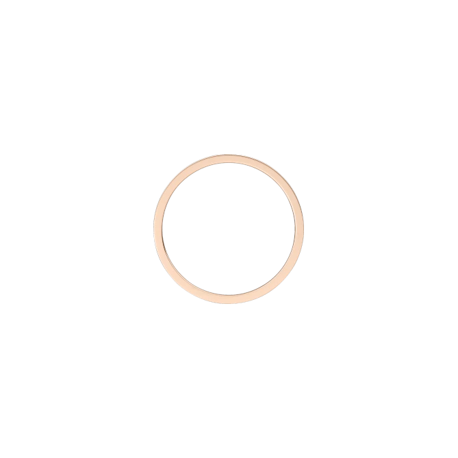 LOVE WEDDING BAND PINK GOLD