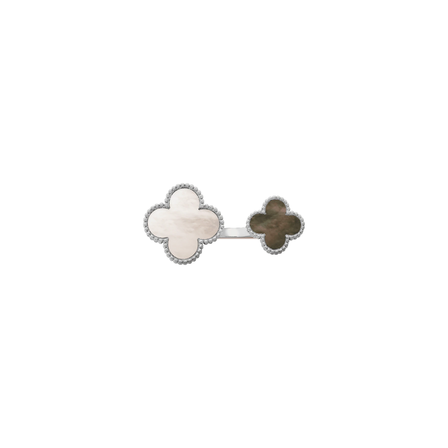 Magic Alhambra Between the Finger ring White gold, Mother-of-pearl