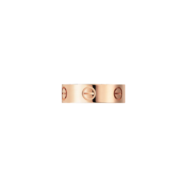 LOVE RING PINK GOLD