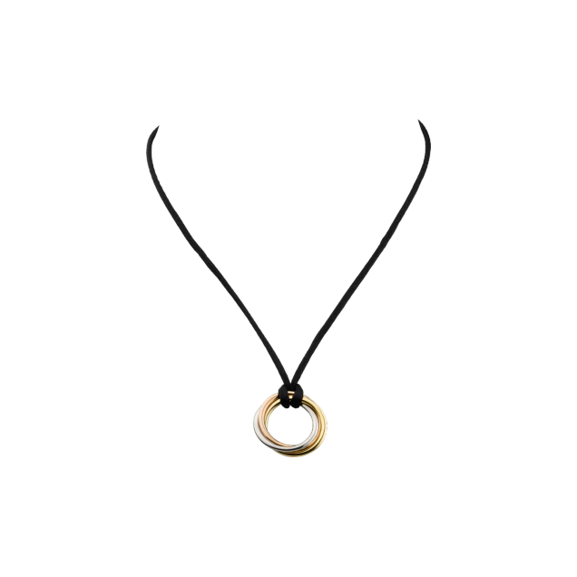 TRINITY NECKLACE WHITE GOLD, YELLOW GOLD, PINK GOLD B3041200