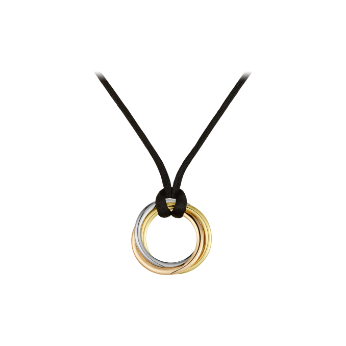 TRINITY NECKLACE WHITE GOLD, YELLOW GOLD, PINK GOLD B3041200