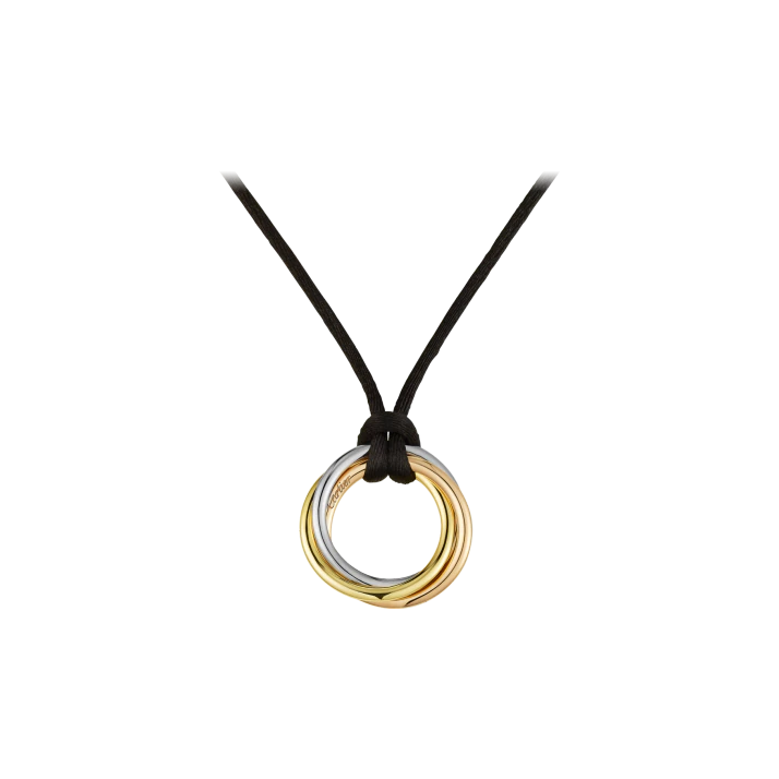 TRINITY NECKLACE WHITE GOLD, YELLOW GOLD, PINK GOLD B3041200