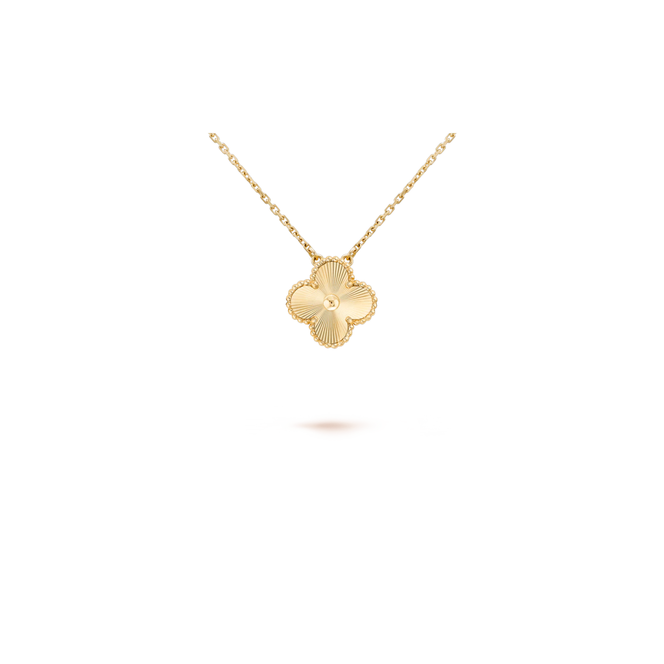 Vintage Alhambra pendant Yellow gold