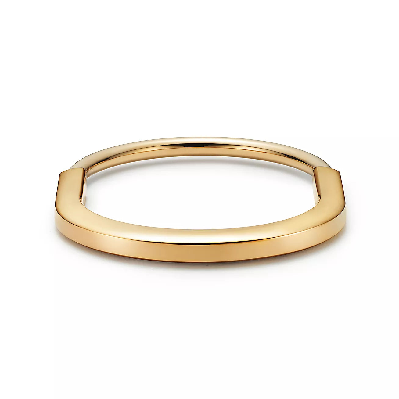 Tiffany Lock Bangle in Yellow Gold