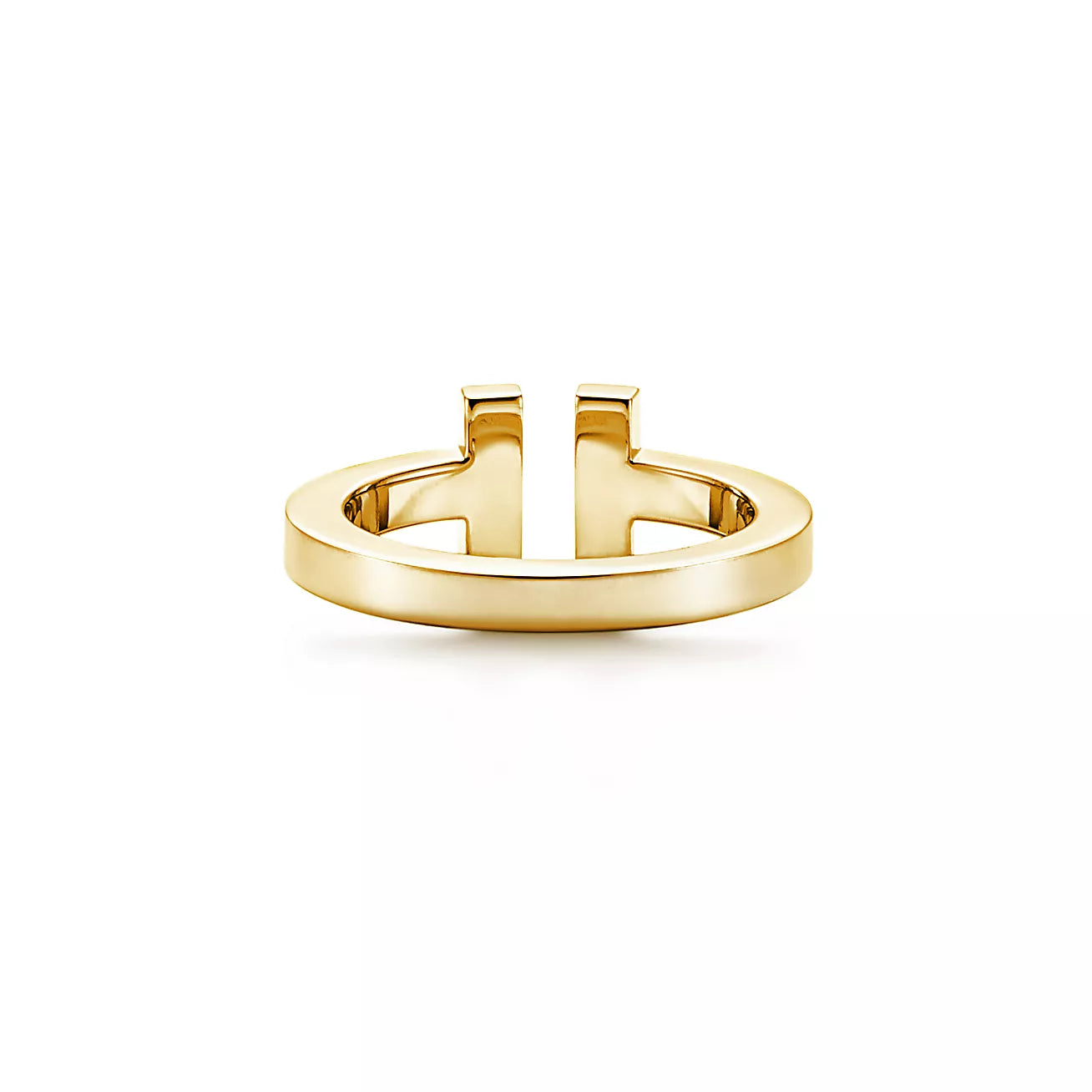 Tiffany T Square Ring in Yellow Gold