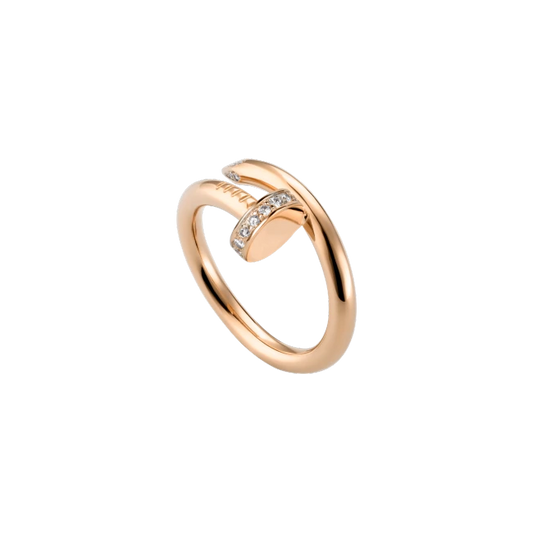 JUSTE UN CLOU RING PINK GOLD DIAMONDS