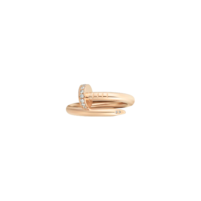 JUSTE UN CLOU RING PINK GOLD DIAMONDS