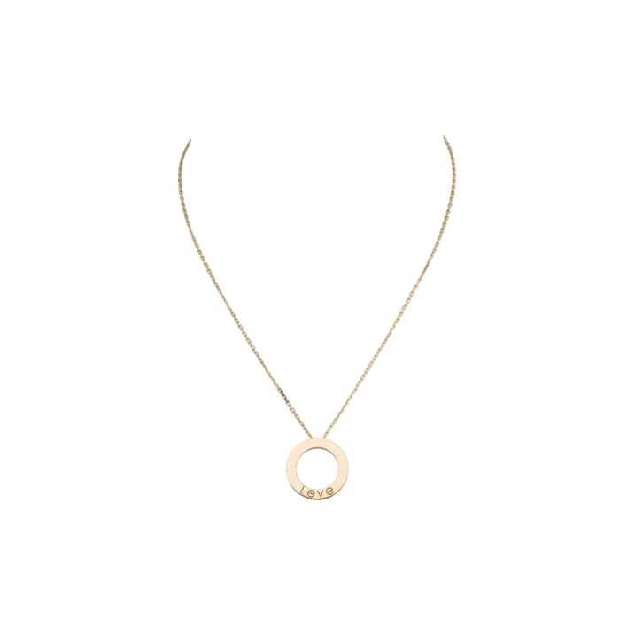 LOVE NECKLACE YELLOW GOLD B7014200