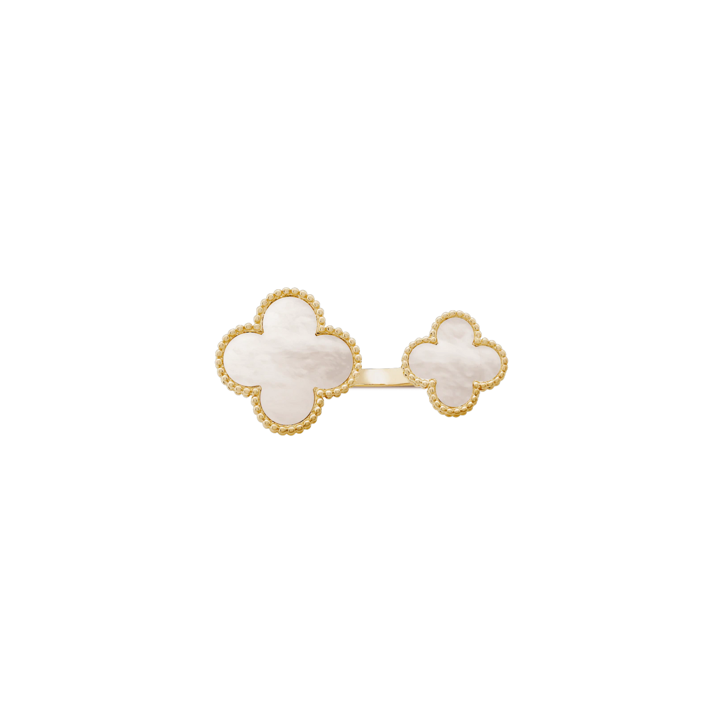 Magic Alhambra Between the Finger ring Yellow gold, Mother-of-pearl