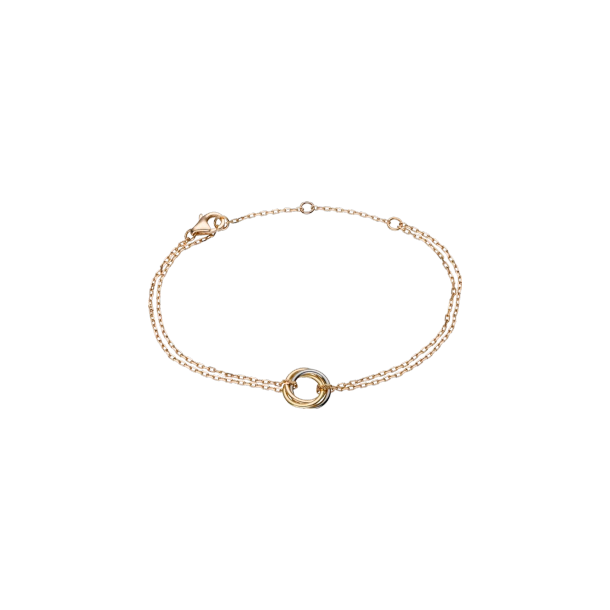 TRINITY BRACELET WHITE GOLD, YELLOW GOLD, PINK GOLD