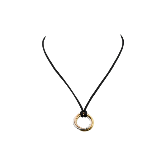 TRINITY NECKLACE WHITE GOLD, YELLOW GOLD, PINK GOLD B3041200